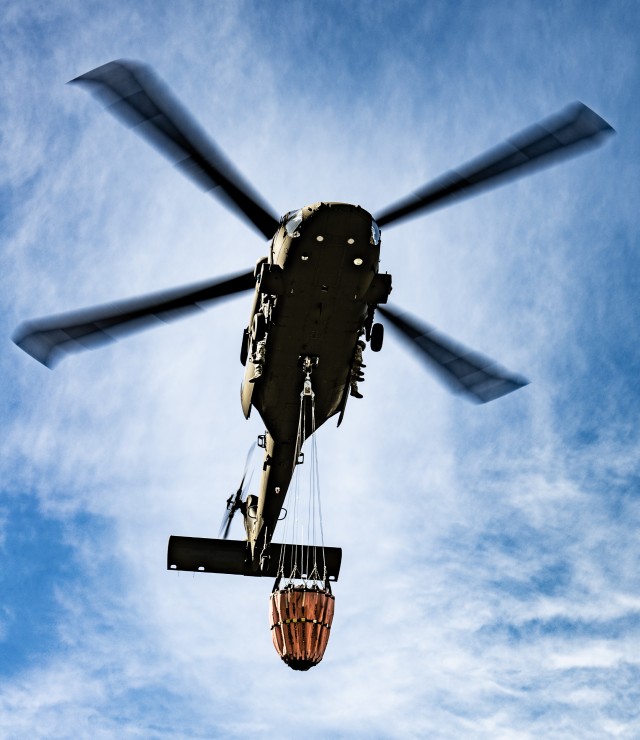 W.Va. Guard helicopter crews train to fight wildland fires