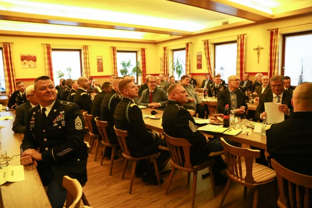 Army, German leaders connect to enhance community relations