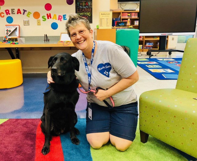 Love on a Leash and participating in Gordon's Story Tail