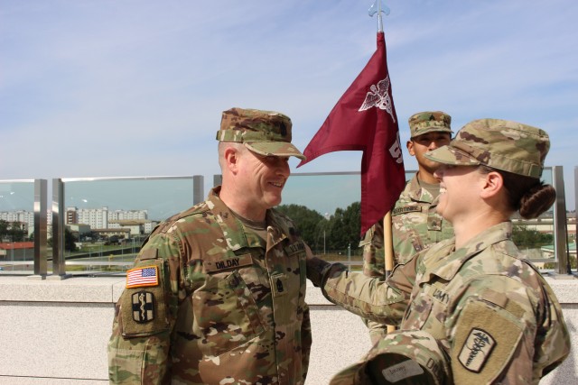 Sgt. 1st Class Dilday Frocked to First Sergeant