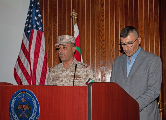 Jordan, U.S. complete training cycle