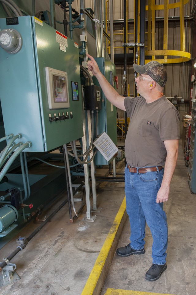 Boiler plant operators work 24/7 to ensure production