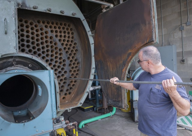 Boiler plant operators work 24/7 to ensure production