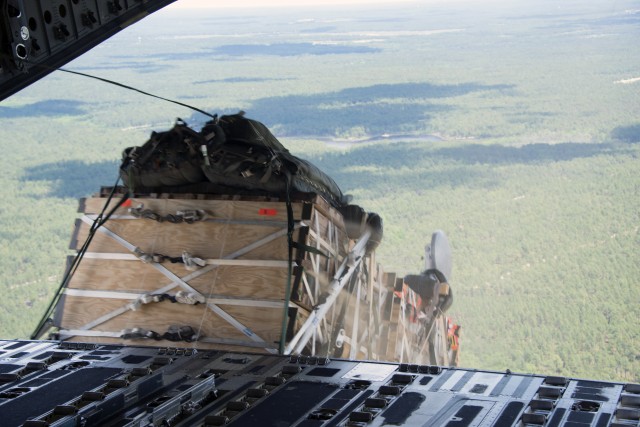 New parachute system tested at Ft. Bragg for faster low altitude airdrops