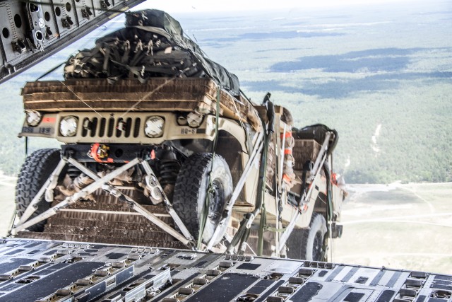 New parachute system tested at Ft. Bragg for faster low altitude airdrops