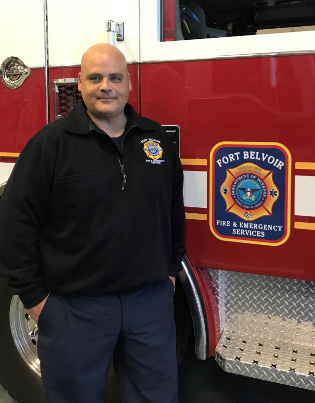 Fort Belvoir Firefighter helps others by reaching out