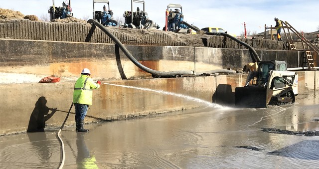 John Martin Dam's concrete stilling basin in excellent condition after first inspection in more than 75 years
