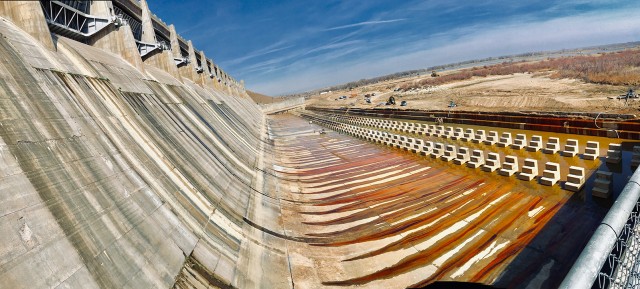 John Martin Dam's concrete stilling basin in excellent condition after first inspection in more than 75 years