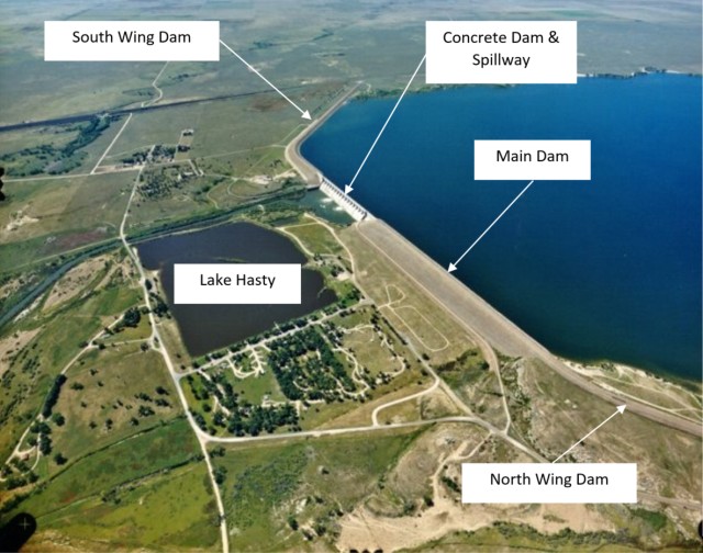 John Martin Dam's concrete stilling basin in excellent condition after first inspection in more than 75 years