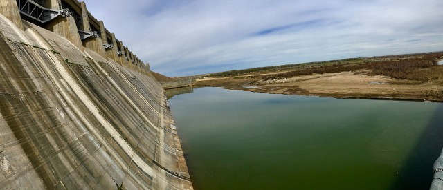 John Martin Dam's concrete stilling basin in excellent condition after first inspection in more than 75 years