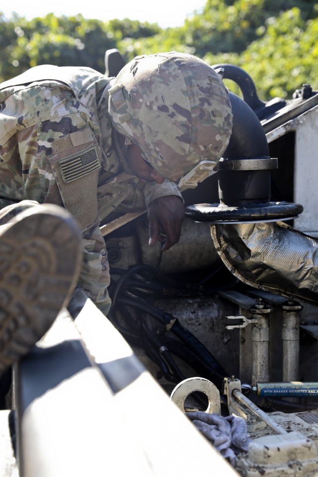 6-9 Cav. field maintenance