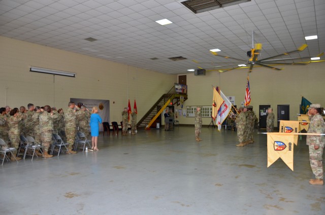 The Army Reserve Sustainment Command holds Assumption of Command Ceremony