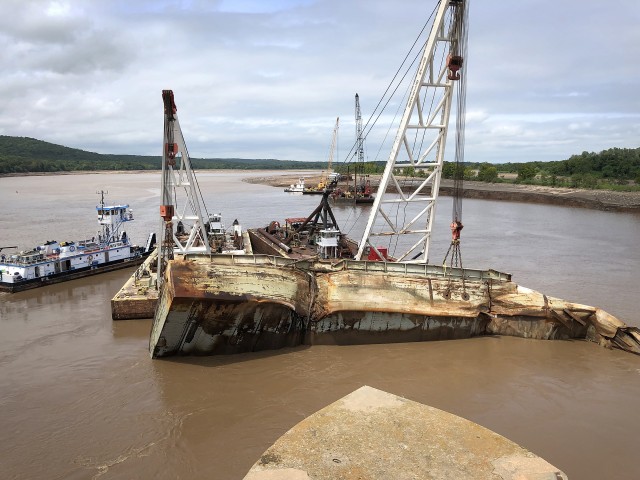 Sunken Barge Removal