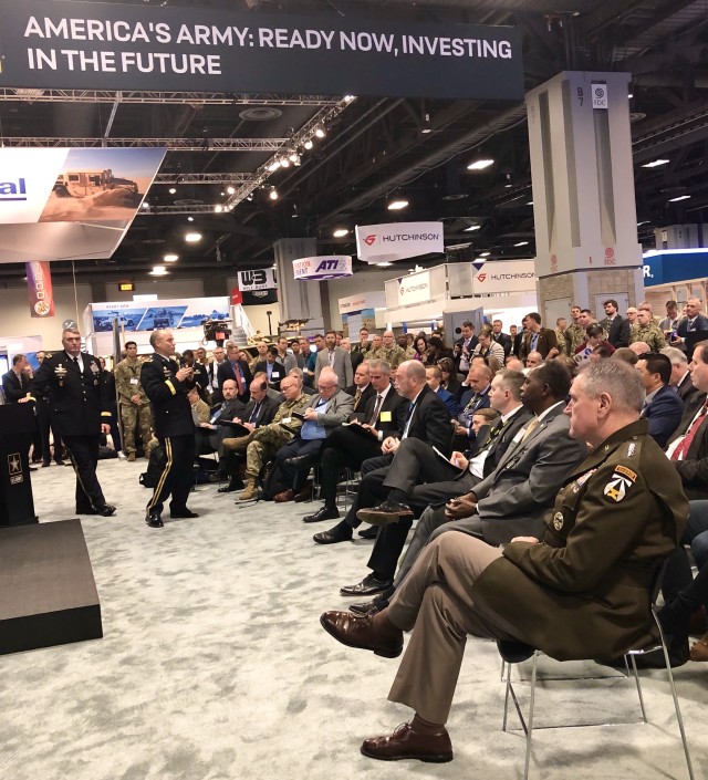 PEO C3T, N-CFT, MCCoE Warriors Corner AUSA 2019