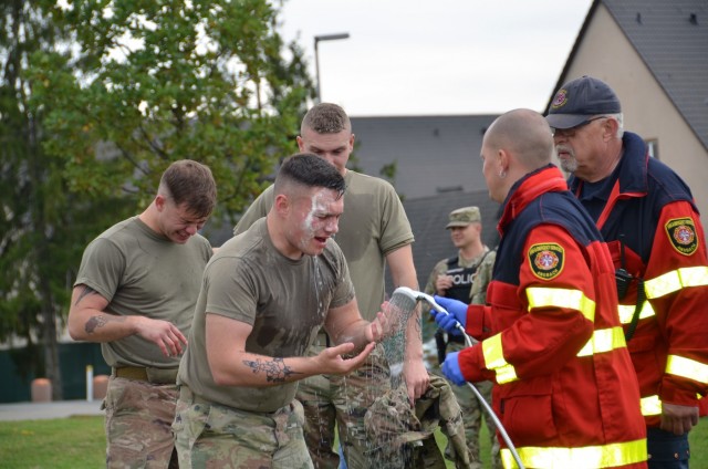 USAG Ansbach Soldiers Conduct Law Enforcement Training