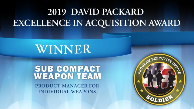 PEO Soldier team wins 2019 Packard Award