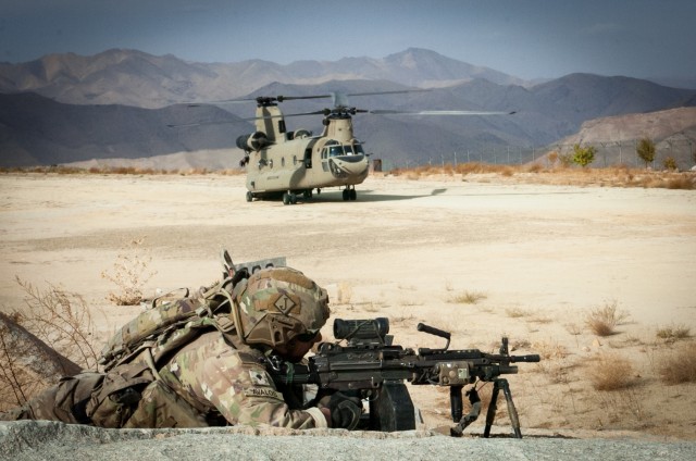 Panther Paratroopers Secure Key Leader Engagement