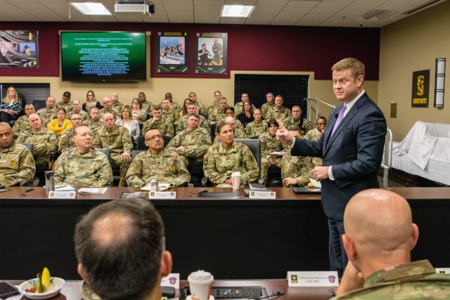 Secretary of the Army Speaks at USAREC ALTC