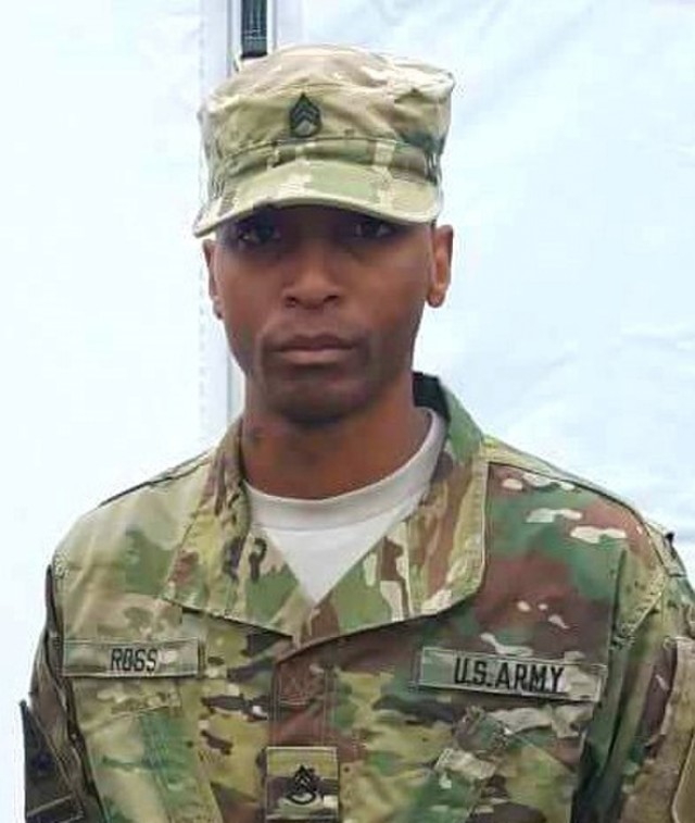Staff Sgt. Carlus Ross: Pressing forward