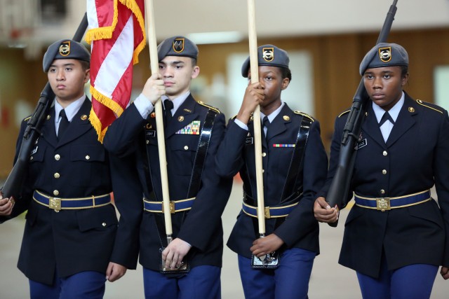 Zama Middle High School wins JROTC drill competition | Article | The ...