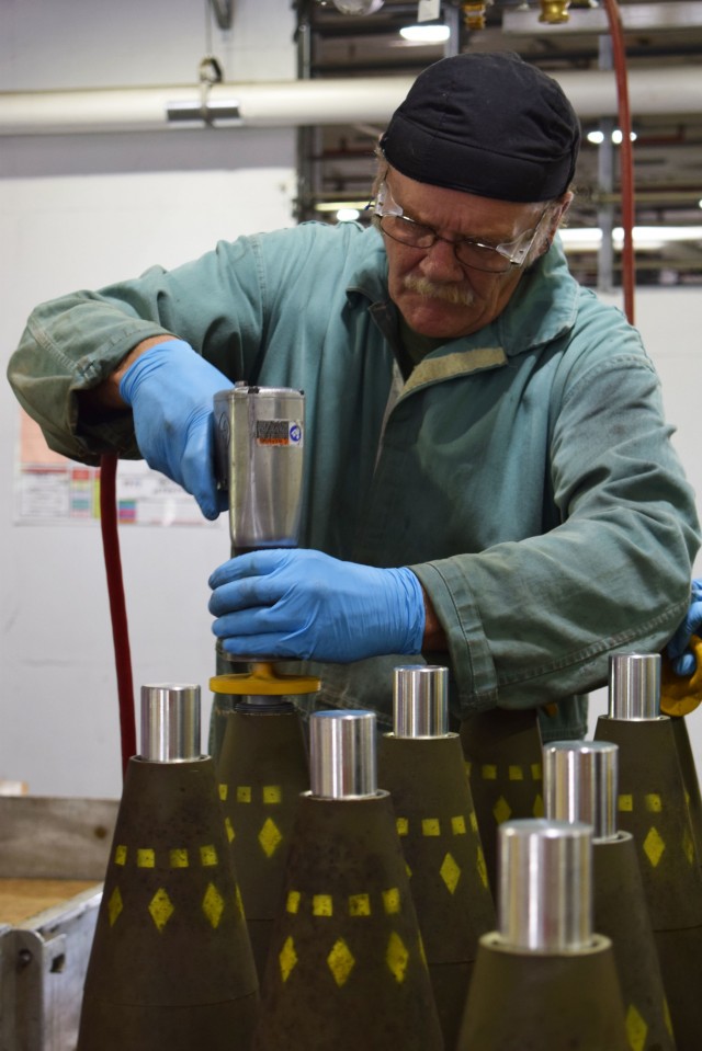 Crane Army Ammunition Activity produces low-cost training rounds