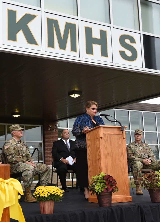 Community celebrates dedication of Fort Knox Middle High School's 21st Century annex