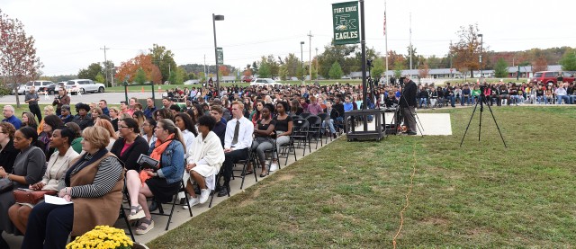 Community celebrates dedication of Fort Knox Middle High School's 21st Century annex