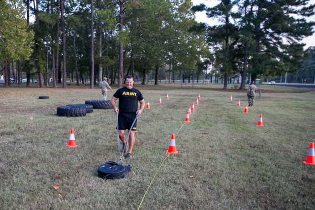 90-pound sled