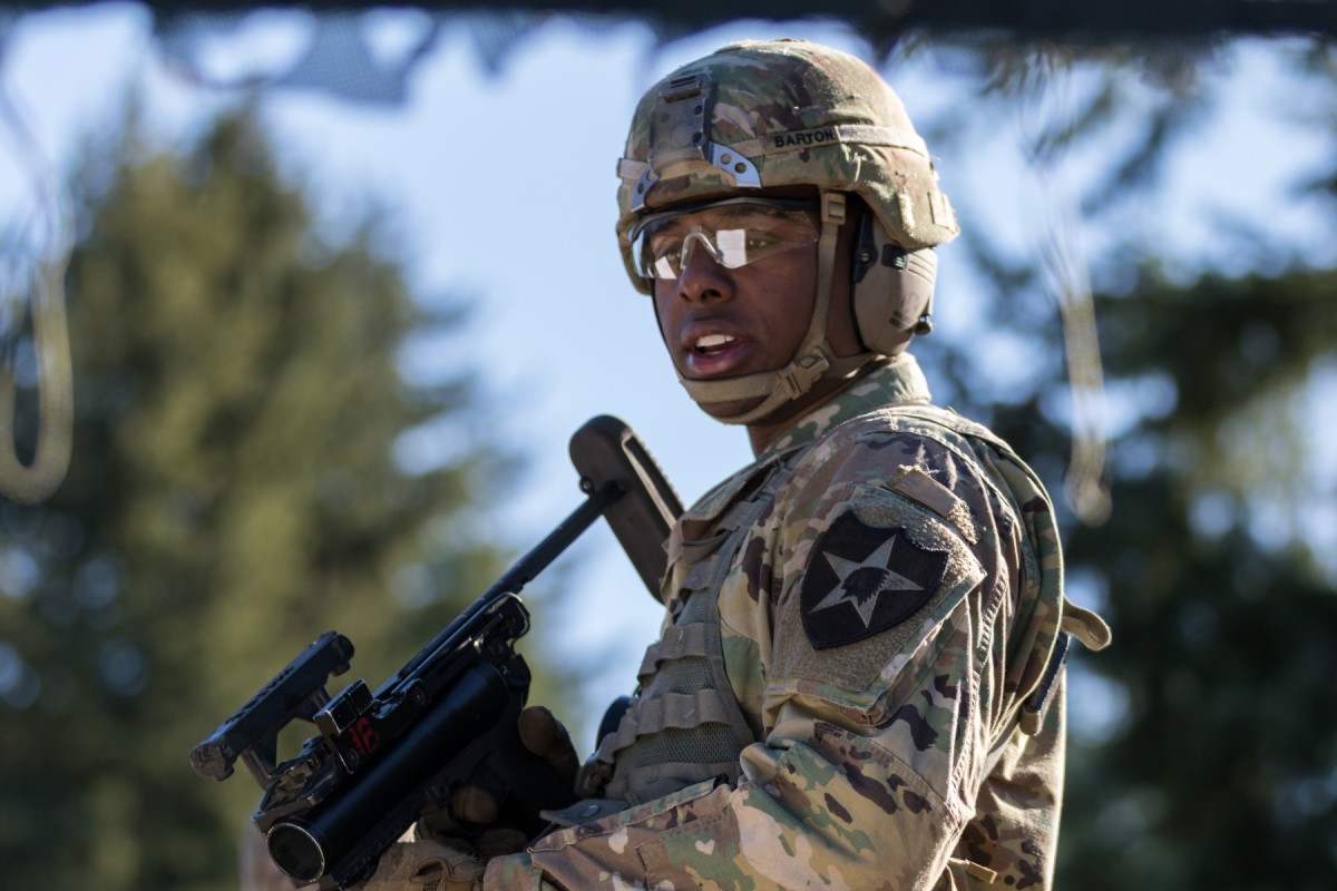 2nd Lt. Barton Sets His Sights on Lancer Brigade's Expert Soldier Badge ...