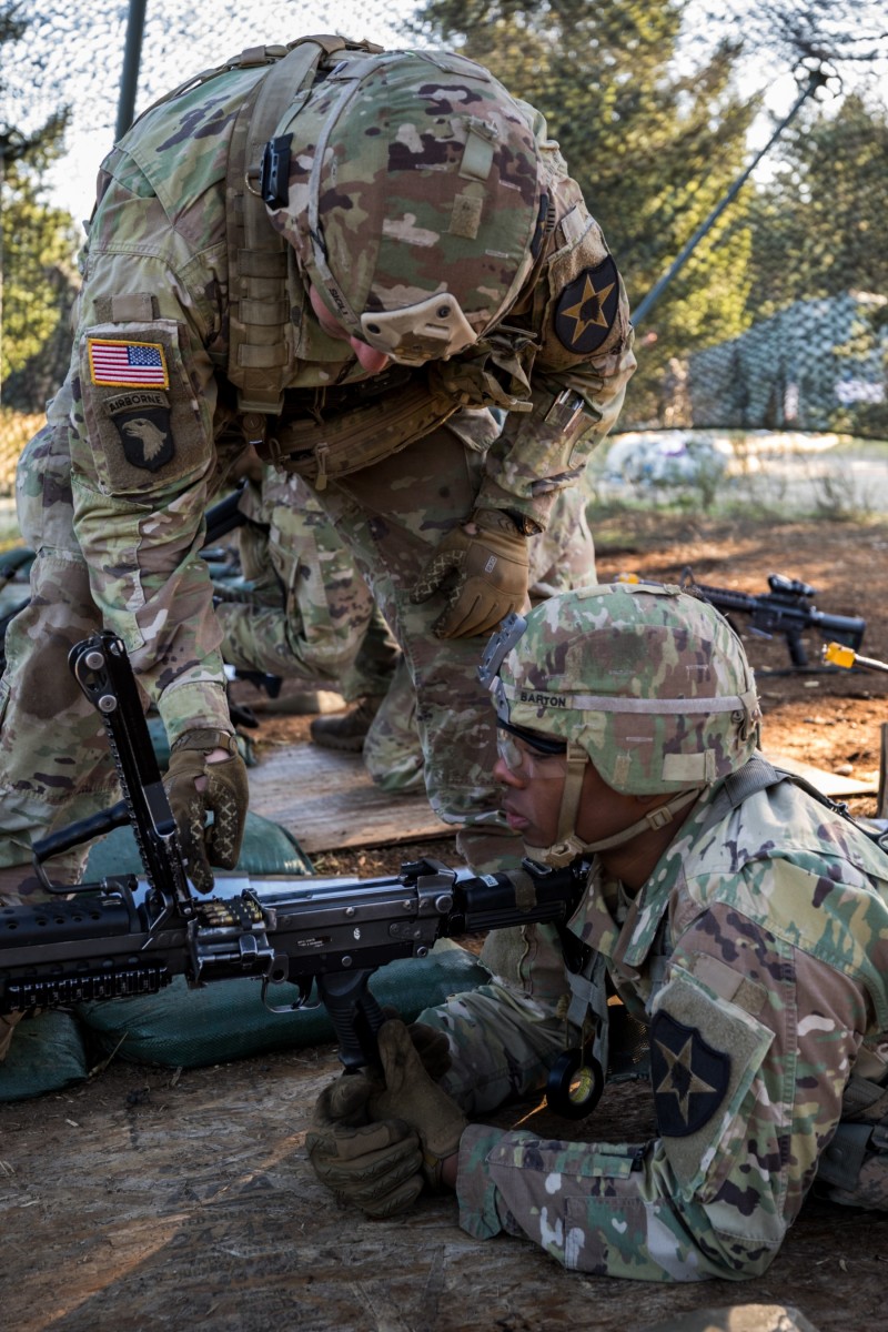 2nd Lt. Barton Sets His Sights on Lancer Brigade's Expert Soldier Badge ...