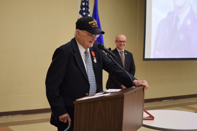 WWII veteran honored by France