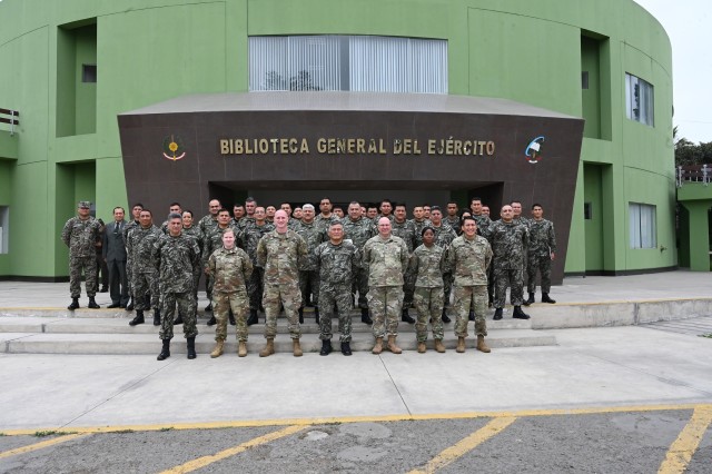 West Virginia Guard, Peru trade tips on disaster response