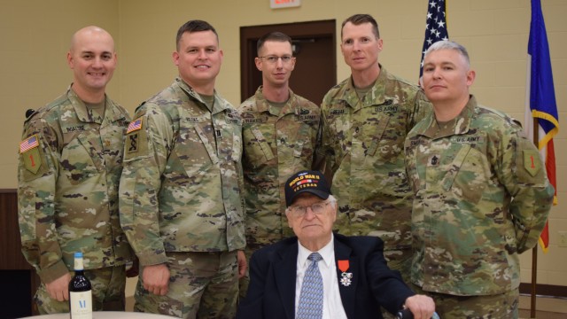 WWII veteran of Big Red One honored by France