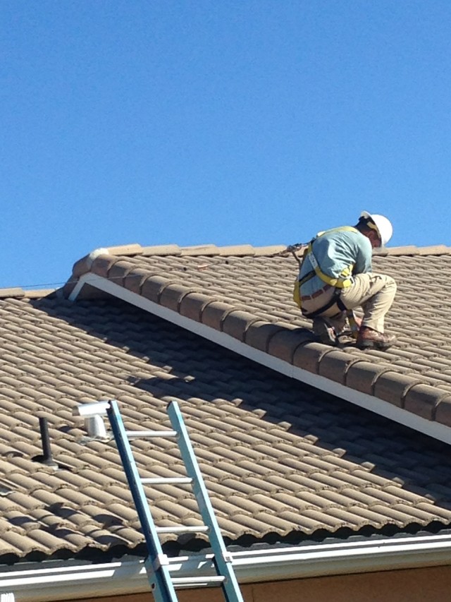 Roof repairs keep housing fit for future