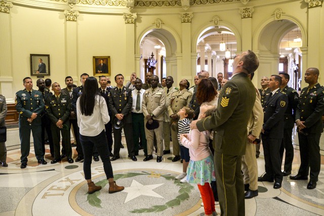 Field Study Program educates international soldiers on American culture in Texas
