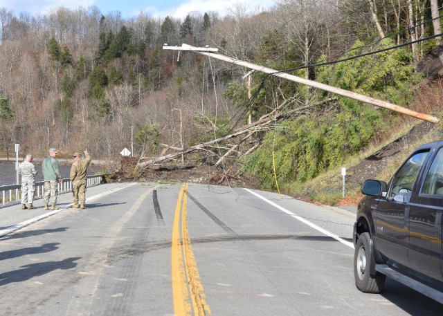 NY National Guard responds to major flooding, wind damage