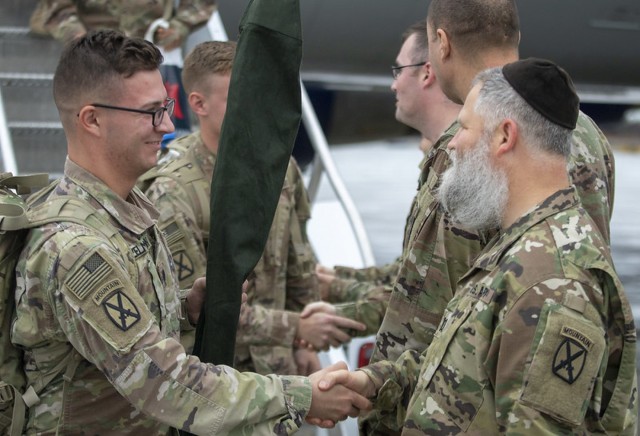 Delta Company, 10th Combat Aviation Brigade Redeployment Ceremony