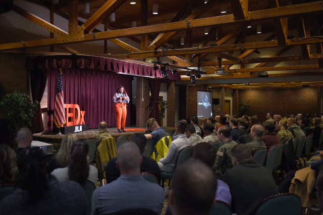 Speakers share stories of strength, resiliency at TEDxJBLM