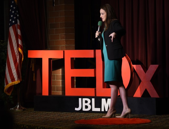 Speakers share stories of strength, resiliency at TEDxJBLM