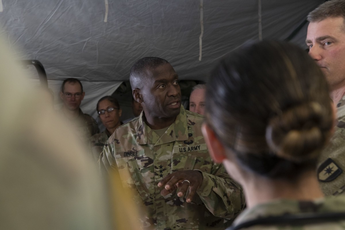 586th Field Hospital hosts the Surgeon General of the U.S. Army ...