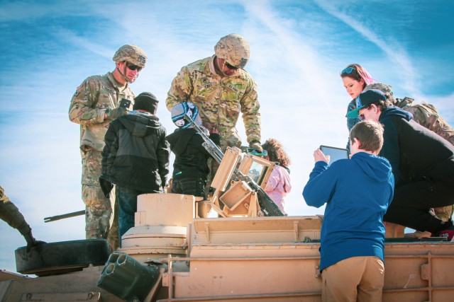 Death Dealers host family day during live-fire exercise