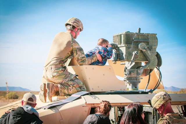 Death Dealers host family day during live-fire exercise