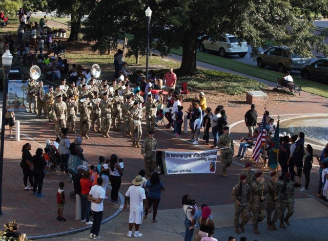 Army band at Fort Benning sees itself as 'handshake' between Army, public