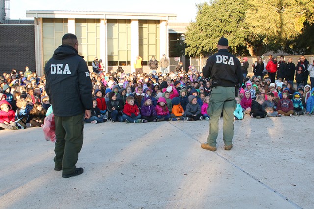 Texas Guard Counterdrug supports Red Ribbon events