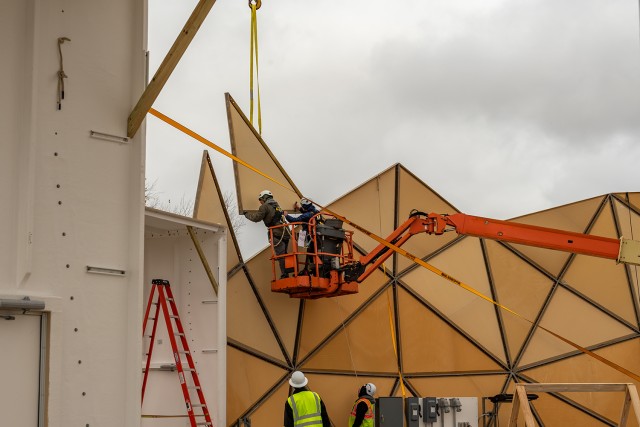 Test site takes shape