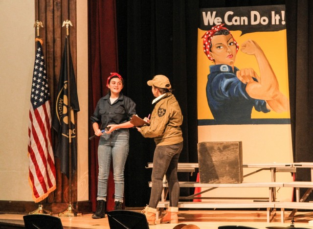 WPMS honors veterans with WWII-themed play
