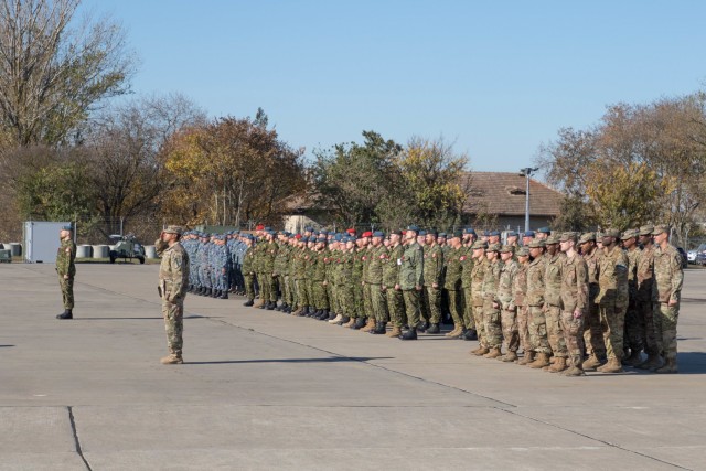 Mihail Kogalniceanu Air Base Remembrance Day Ceremony