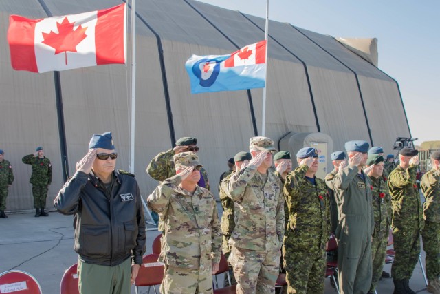 Mihail Kogalniceanu Air Base Remembrance Day Ceremony