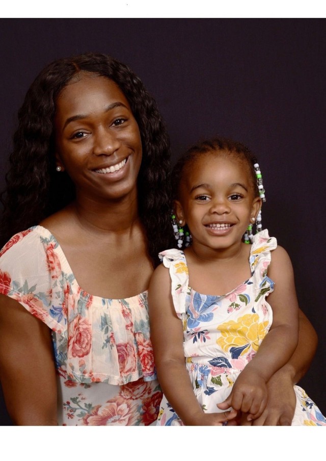 Soldier mom enjoys wearing the uniform
