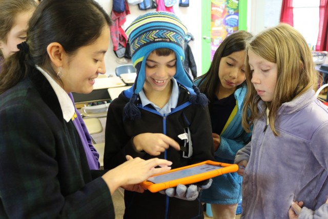 Norfolk District and young scientists intersect during geotagging event